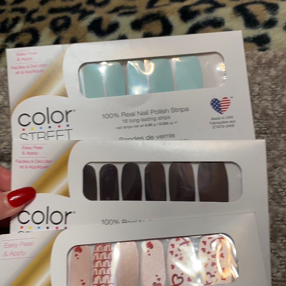 100% pure polish strips 6 total. 13 each